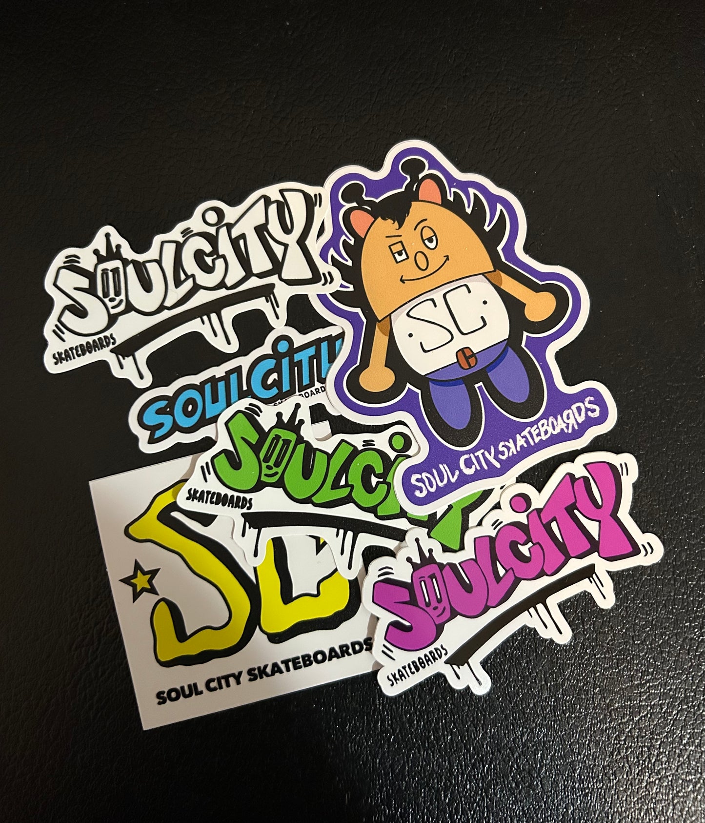 Soul City 5Pc  (Assorted) Sticker Pack